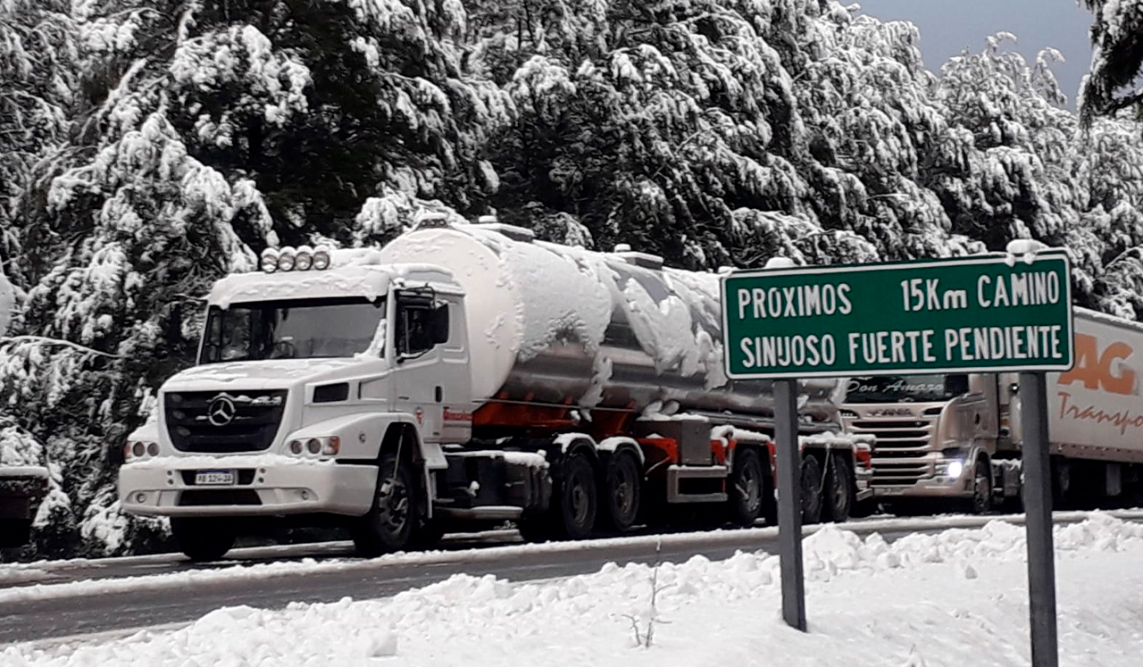 Camion en viaje - Logistica Gonzalez